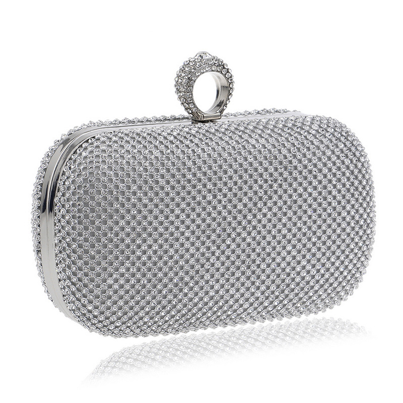 

Evening Clutch Bags Diamond-Studded Evening Bag With Chain Shoulder Bag Women's Handbags Wallets Evening Bag For Wedding