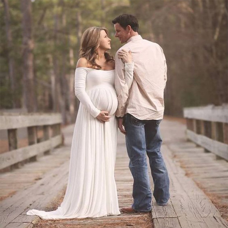 silver baby shower dress
