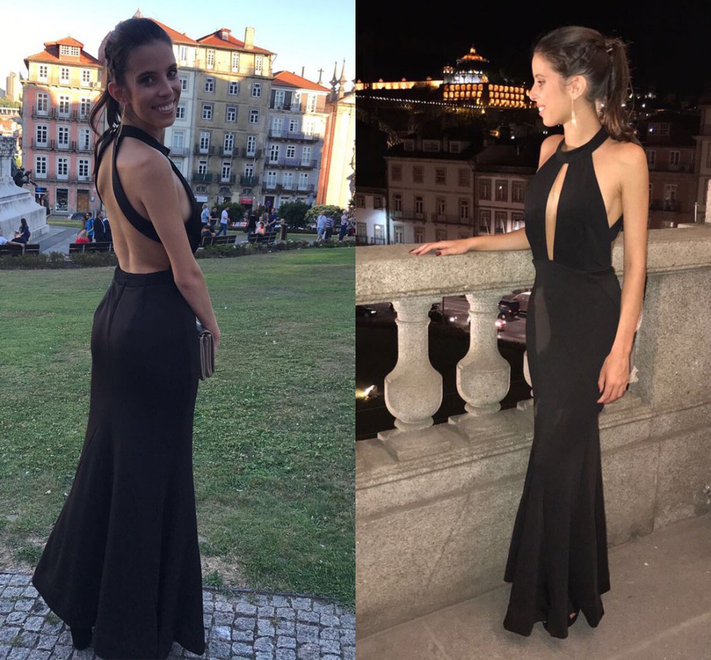 

Keyhole Front Halter Black Prom Dresses Simple Backless Straps Night Party Dress Gowns Cheap Graduation Dress for Girls vestidos longo, Royal blue