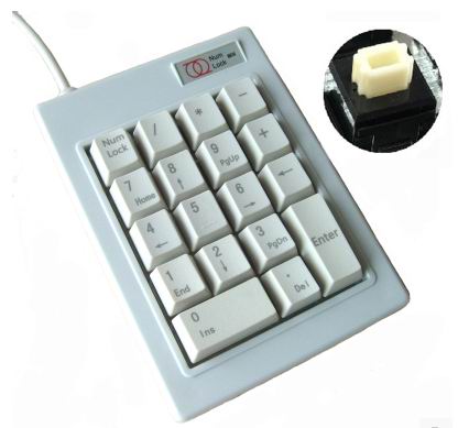 

STB-18a a mechanical numeric keypad best quality USB/ps2 4/5000 Password keyboard