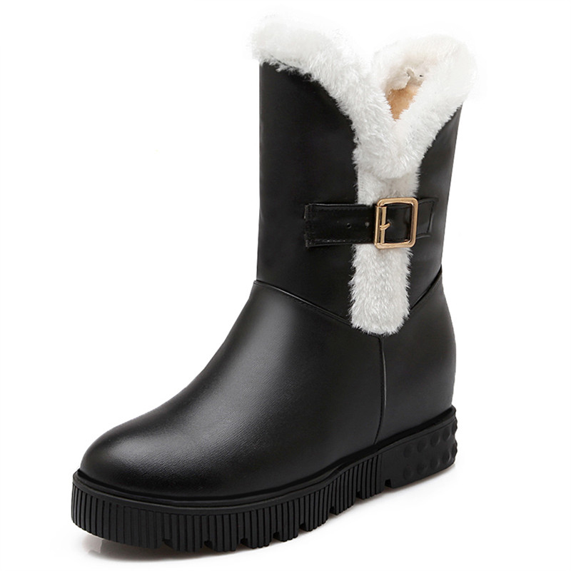 2017 vente chaude nouvelle arrivée femmes bottes fahsion couleur unie dames bottes simple boucle confortable cheville bottes
