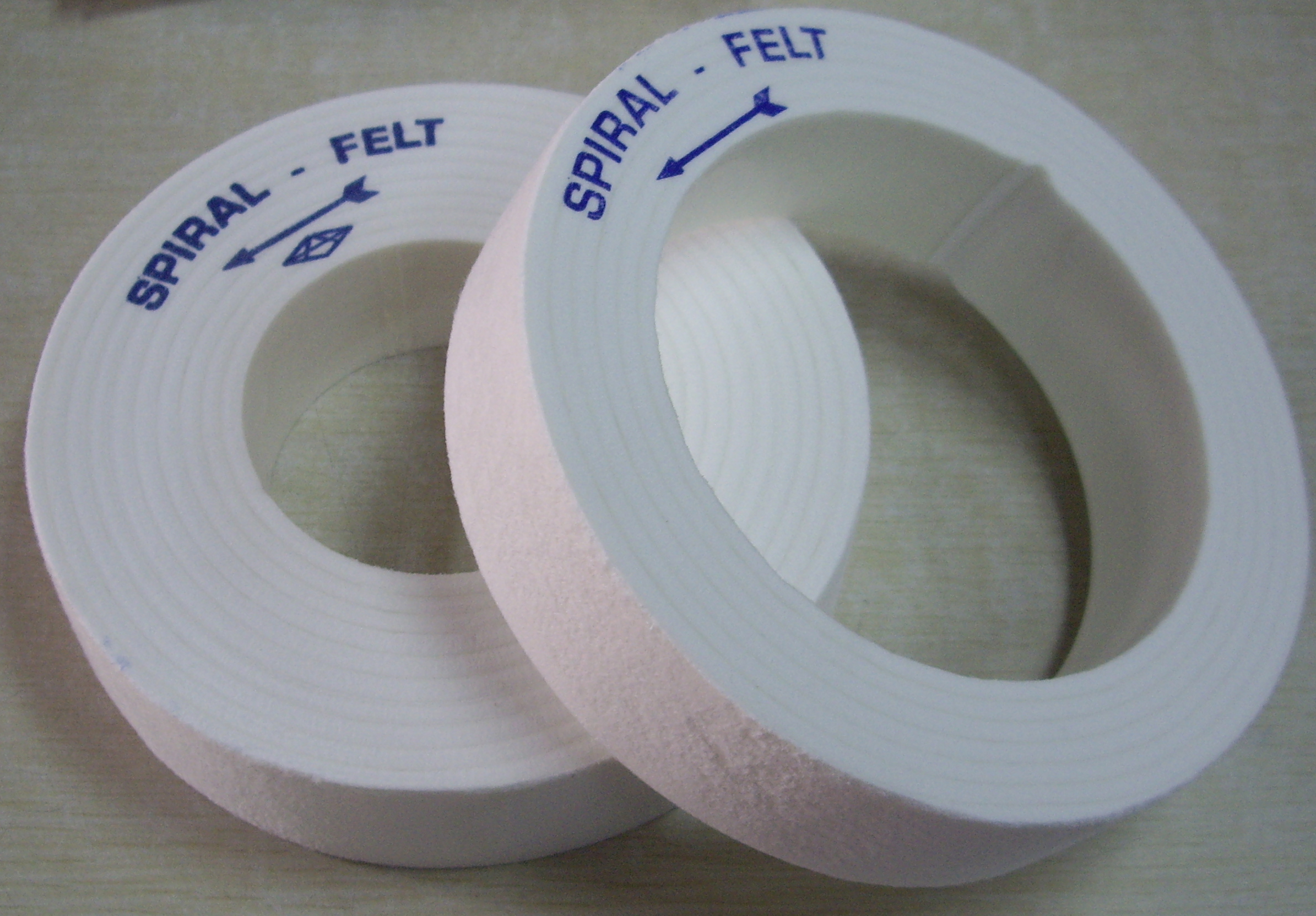 Spiral Felt Disc Wool Polish Disc for Glass Beveling Machine Good Quality Free Ship-image-392823177