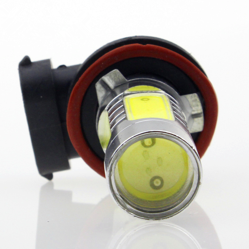 2 pcs H9 LED Lumière De Brouillard De Voiture 7.5 W Haute Puissance Tête De Tête Conduite Ampoule lampe Source Phares Lampe Xenon Blanc 12 V