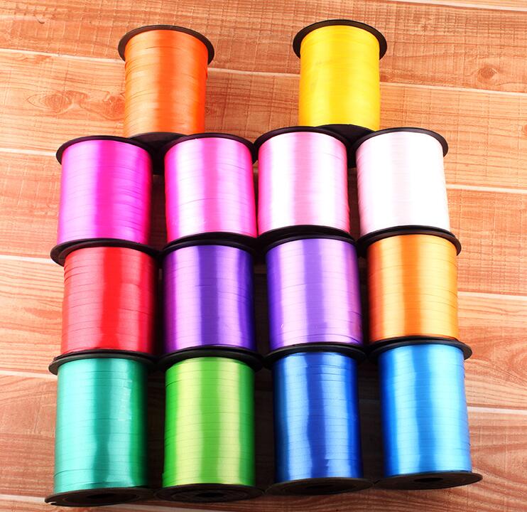 Decor DIY Party Supplies Silk Balloon Ribbon Roll Gifts Wrapping Foil Curling