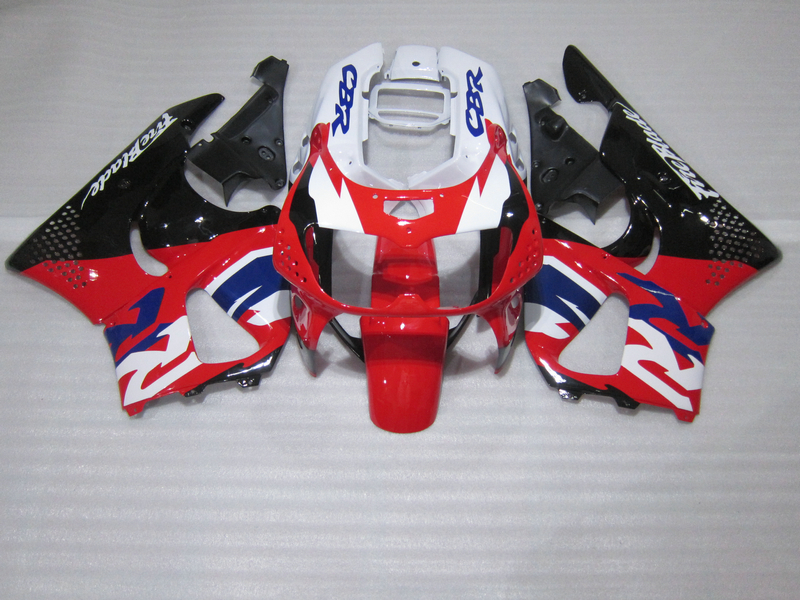 Kit de carénages de carrosserie pour Honda CBR 900RR 1996 1997 ensemble de carénages rouge blanc noir pour CBR900RR 96 97 OT12
