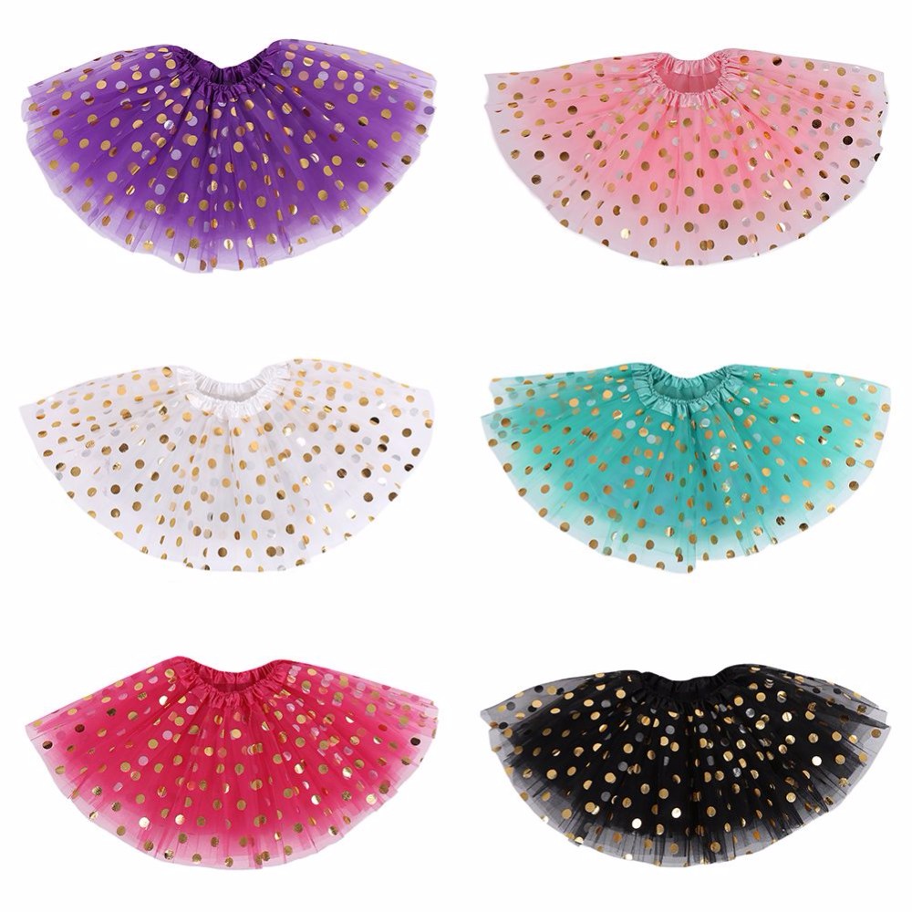 

INS girls gold polka dot tutu skirt baby christmas tutus kids tutu skirts toddler skirts red infant pettiskirt newborn photography props, Blue