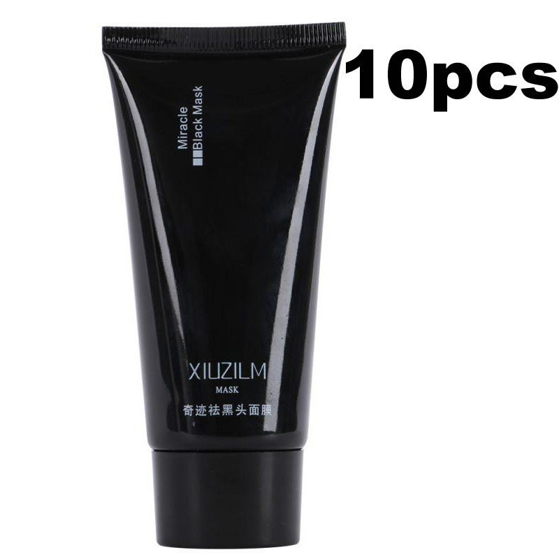 Masks Wholesale 10pcs Black Mud Face Nose Blackhead Removal Peel Off Deep Cleaning Pore Purifying-image-394407802