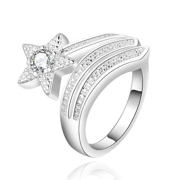 Loas 911 canales 3 mm de apilamiento de Zafiro Rosa CZ Anillo de la Eternidad Banda de Plata Esterlina
