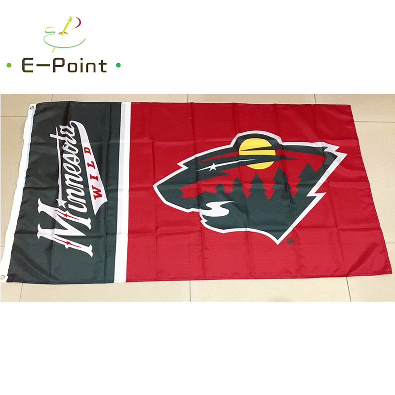 

Minnesota Wild 3ft x 5ft (90cm*150cm) Polyester America flag