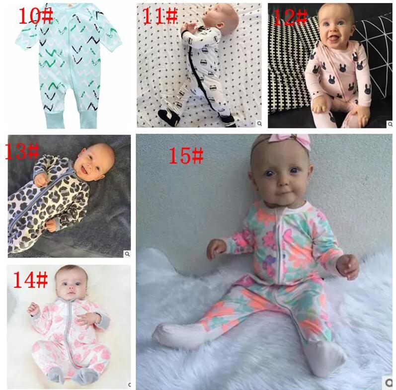 

Children Clothing Newborn Baby flowers rompers Jumpsuits Infant cotton Long Sleeve Overalls Boys Girls Autumn Clothes, As pictures