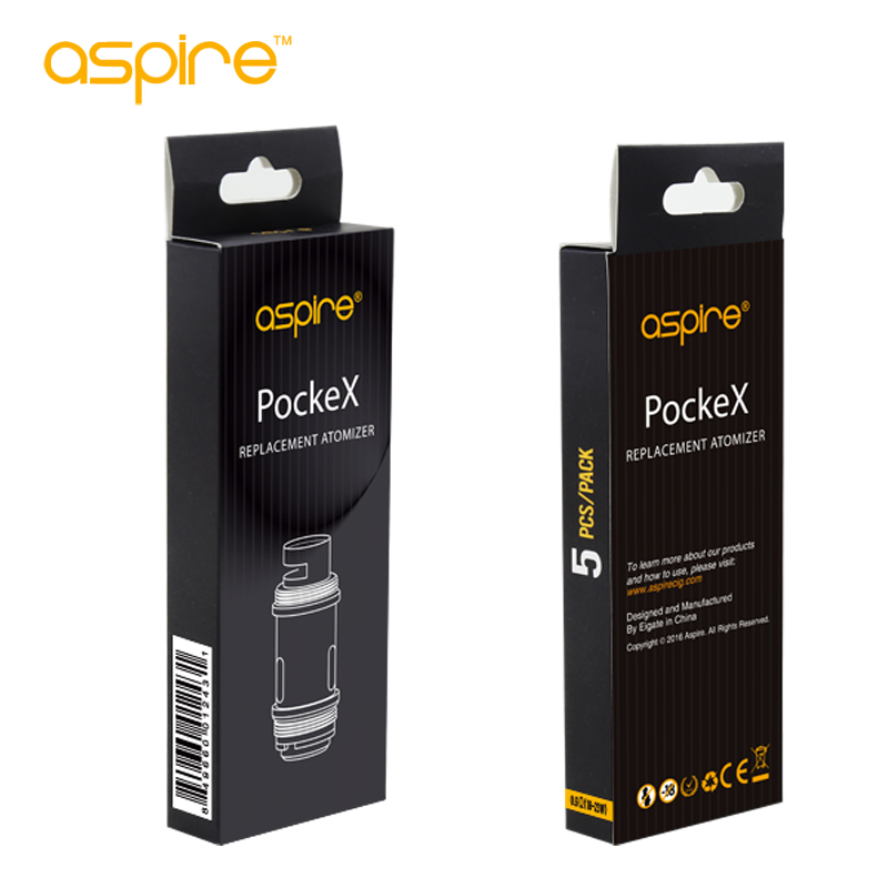 

U-Tech PockeX SS316L AIO Coils Aspire .6 Coils Support Original For 100% PockeX Kit With 18-23W Replacement Discount Avkmi