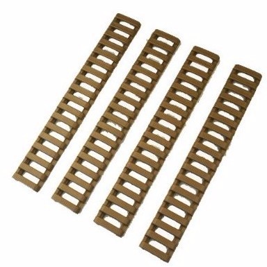 

MP Ladder 18 Slots Low Profile Rail Covers 4pcs/pack Pink For Handguard AR15/M4