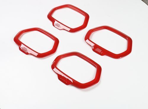 in acciaio INOX 4 pezzi Copri altoparlante per auto E//C//GLC classe W213 W205
