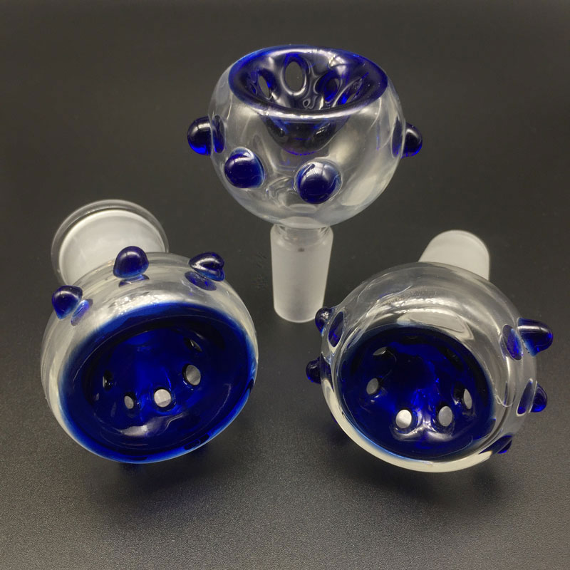 

Factory Drop shipping Glass Bowls Male Female 14.4mm 18.8mm Glass Bowls for Bongs Oil Rigs Glass bubbler Water Pipes