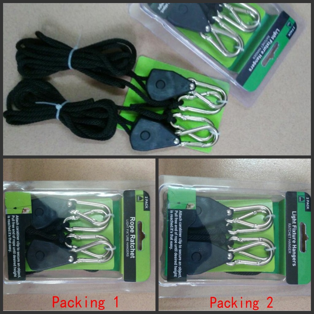 

ROPE RATCHET HANGER REFLECTOR GROW LIGHT YOYO HEAVY + free shipping