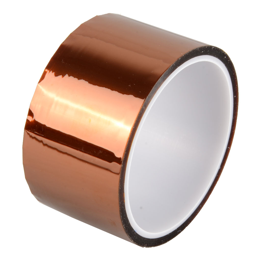 

Kapton Tape Sticky High Temperature Heat Resistant Polyimide 25mm,50mm,10mm,20mm,30M B00137 BARD