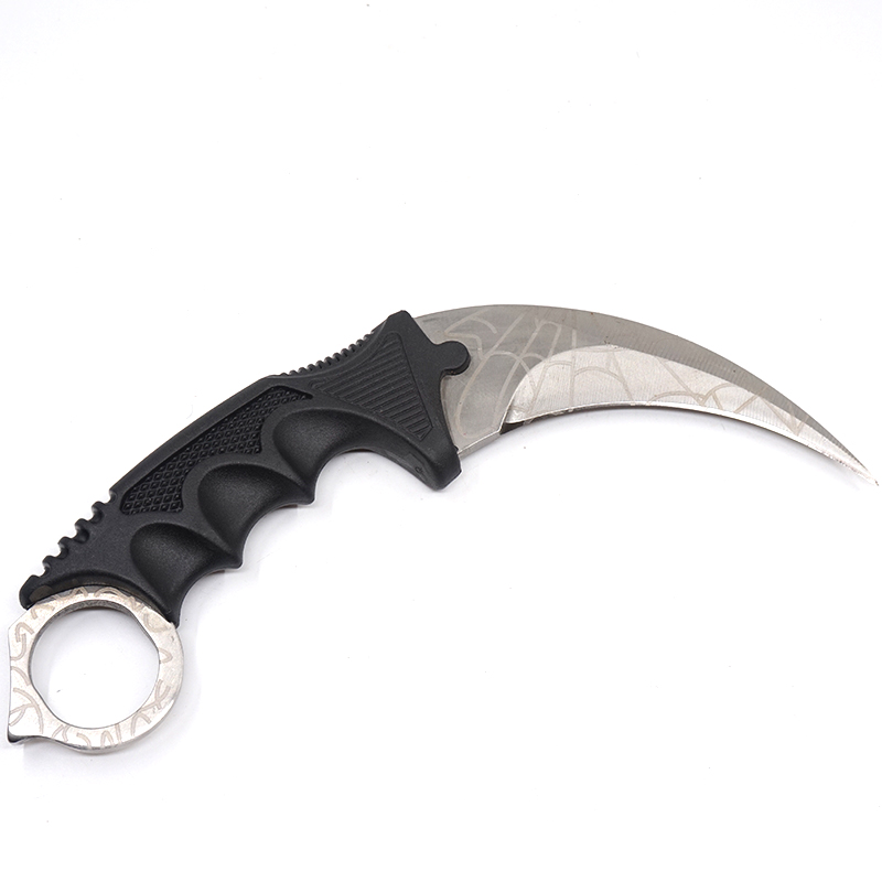 

CSGO Claw Critical African Knife Karambit Knife Sharp Claw Game Players Wolf Claw Blade For Outdoor EDC Tools