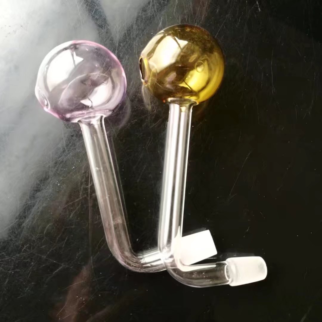 

Right angle bulb glass bongs accessories Â , Glass Smoking Pipes colorful mini multi-colors Hand Pipes Best Spoon glas