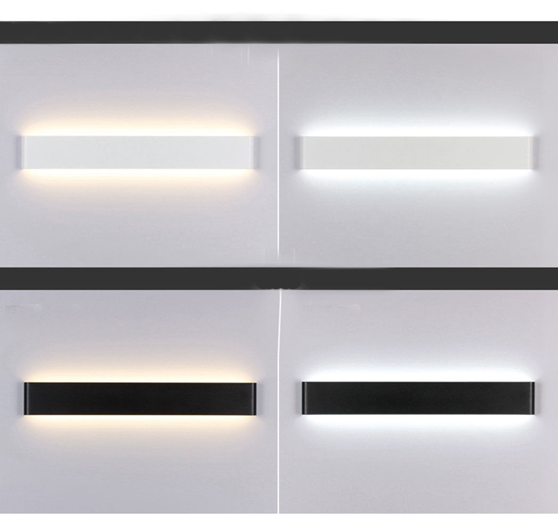 

Modern LED Wall Stair Lamp Bedside Wall Light Bathroom Mirror Light Hallway Stairs Bedside Lead Deco Light 24cm/51cm/61cm/71cm/91cm/111cm