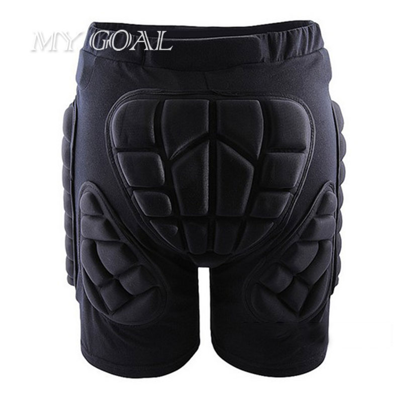 

Wholesale-Adult Men Women Protective Hip Butt Pad Pants for Skate Snowboard Size M  XL XXL XXXL activity Men Pants, Black