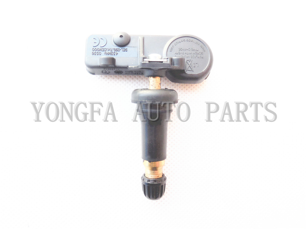 Sensore di monitoraggio della pressione dei pneumatici 433MHz Sensore di monitoraggio della pressione dei pneumatici TPMS per Citroen C4 308 9683420380