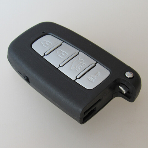 Cas de clé de rechange de voiture de haute qualité pour Hyunda 4 boutons télécommande intelligente clé vierge coquille vierge FOB couverture 10pc
