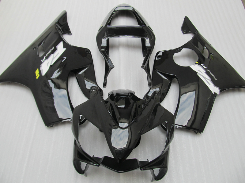 

Injection mold fairing kit for Honda CBR600 F4I 01 02 03 glossy black motorcycle fairings kit set CBR600F4I 2001 2002 2003, Multi-color