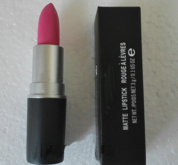 

Free Shipping 2018 new makeup MATTE LIPSTICK ROUGE A LEVRES 3G (1pcs/lots ), Mixed color