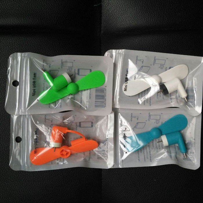 

4 Types Mini USB Fan Optional Portable Cell Phone Mini Electric Fan USB Cooling CoolerFan For OTG Function Smart Phone Laptop Powerbank