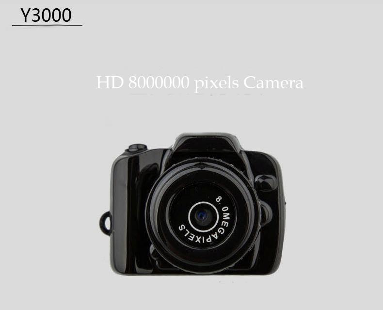 

HD 720P mini DV smallest digital camcorder mini camera Y3000 audio video recorder security Surveillance mini DVR Pocket body camera