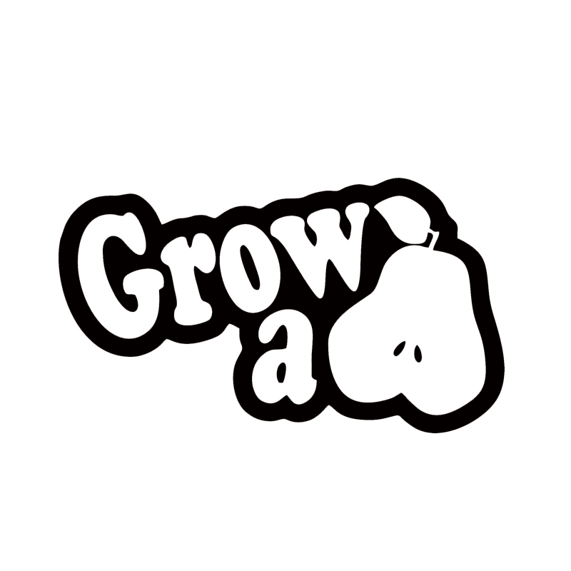 

Hot Sale Car Stying Grow A Pear Funny Car Vinyl Decal Sticker Creative Removable Vinyl Decal Jdm, Color