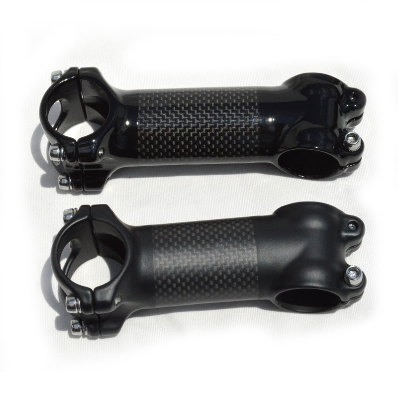 

no brand logo MTB bicycle stem Aluminum alloy and carbon road bike stems 31.8mm 60/70/80/90/100/110/120mm cycling parts matte or glossy