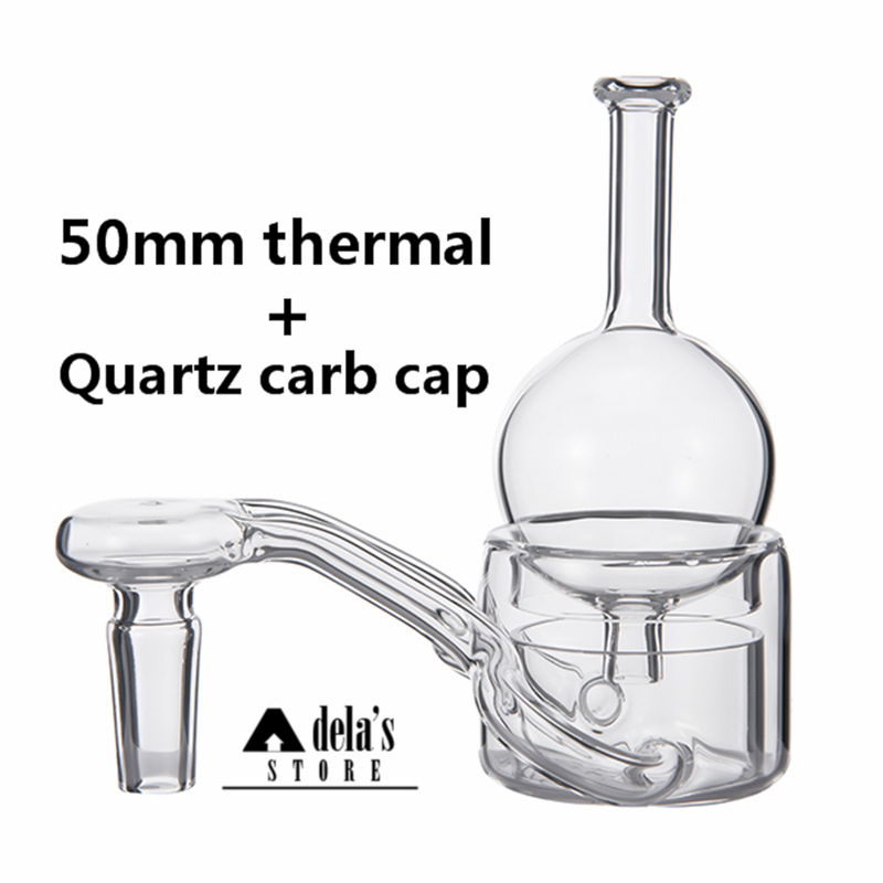

Thermal Banger Nail & Bubble Carb Cap 50mm Bowl Thermal P Banger Set Nails Quartz XXXL 14mm 18mm 10mm Male Female 583