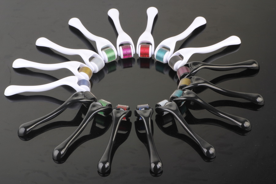 

540 Needles Dermaroller Acne Removal Tools DSR 540 Microneedle Roller Derma Roller with Retail Package Factory Price