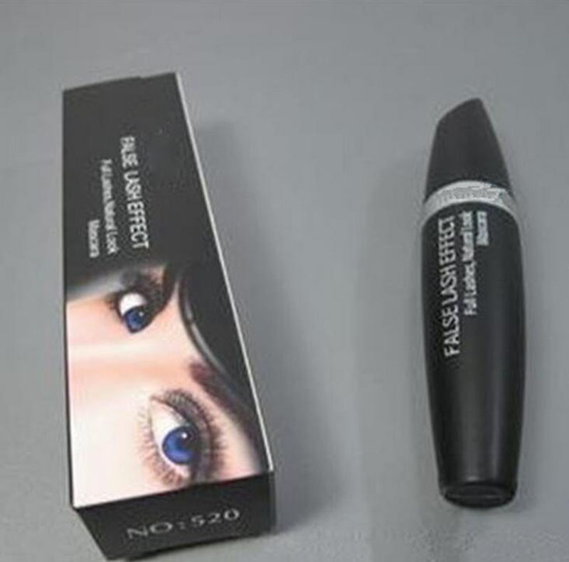 

Hot Brand 520 Makeup Mascara False Lash Look Mascara Black Waterproof 13.1ml DHL Fast Shipping