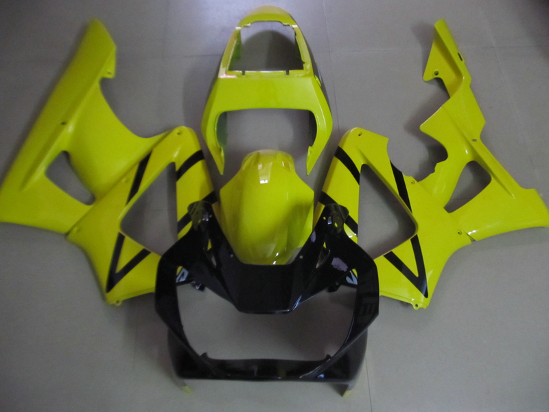 

Injection bodywork fairing kit for Honda CBR900RR 00 01 yellow black motorcycle fairings set CBR929RR 2000 2001 OT34, Same as picture