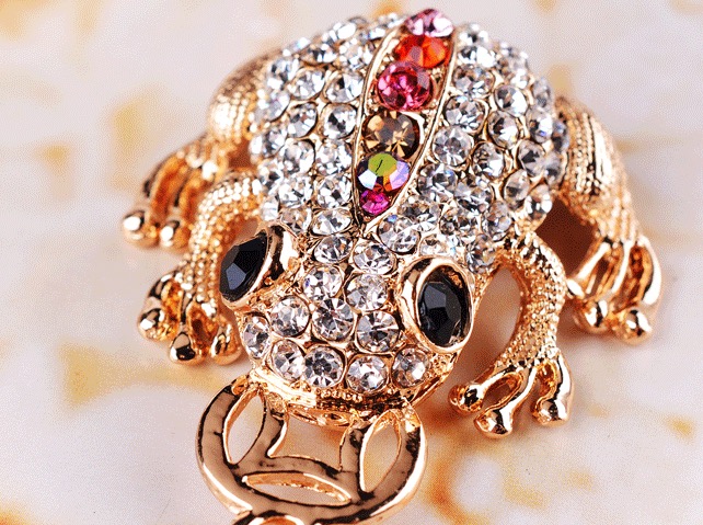 

Key Rings Charms Alloy 2 Color Rhinestone Frog Animals Lobster Clasp Origami Style Charms & Pendants DIY Jewelry Accessories