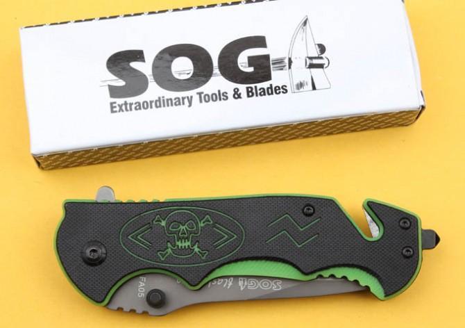 

SOG FA05 folding knife pocket the knives hunting knife free shipping