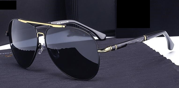 

New Metal Sports Driver Mirror Sunglasses - High-End, Unisex Driving Shades (8755)