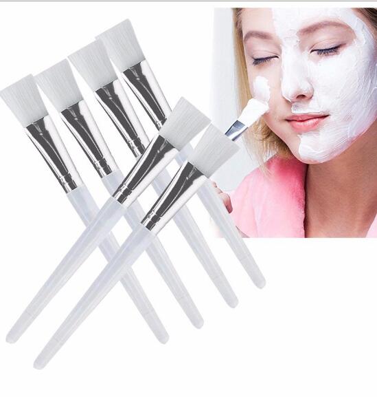 

Facial Mask Brush Kit Makeup Brushes Eyes Face Skin Care Masks Applicator Cosmetics Home DIY Facial Eye Mask Use Tools Clear Handle DHL