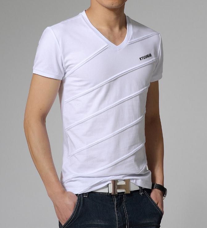 

whoelsale free mens fashion short sleeve cotton vneck shortsleeved tshirt lettersprinted tshirt harajuku tee shirts casual tops, Red