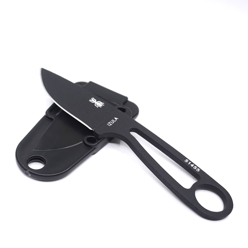 

ESEE Mini Ant Portable Fixed Blade Knife IZULA Necklace Tactical Camping Pocket Hunting Knives Full Tang Outdoor EDC Tools