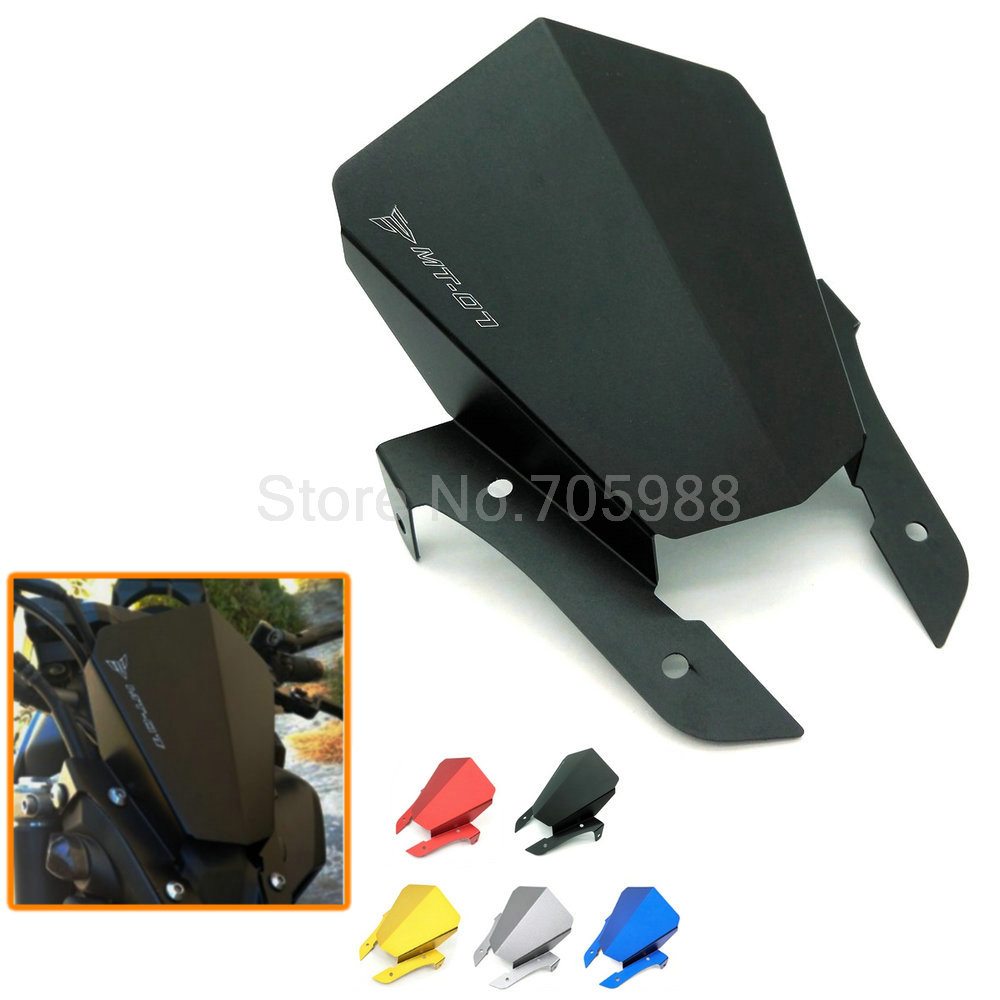 

Motorcycle Motorbike NEW Windshield Windscreen For Yamaha MT07 MT-07 2013 2014 2015