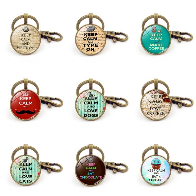 

Free shipping Keep cool and keep pace with custom pendant keychain KR233 Keychains mix order 20 pieces a lot