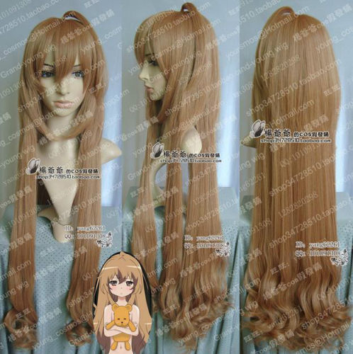 

100% Brand New High Quality Fashion Picture full lace wigs>TIGERXDRAGON Aisaka Taiga Cosplay wig, Color