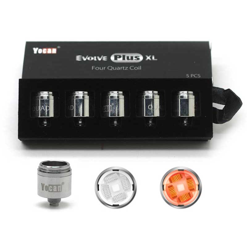 

Original Evolve Plus XL Coils QUAD 4 Cores Coil For Wax Replacement Coils Coil Cap Coil Lid For Evolve Plus XL Kit