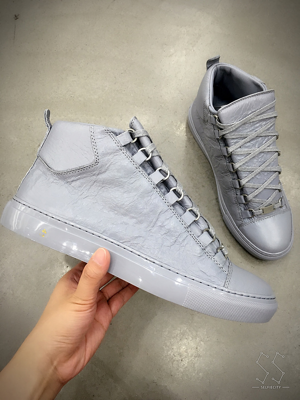 

Cheap Hot Sale High Quality Brand Arena Shoes High Top Sneaker Shoes,Men's Flat Wrinkle Leather Trainer Party Luxury Shoes, Men size 38-47