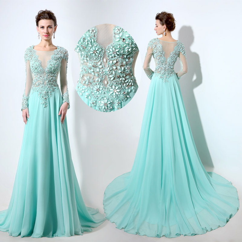 aqua blue formal dresses