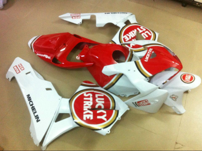 

Injection mold free customize fairing kit for Honda CBR600RR 05 06 red white fairings set CBR600RR 2005 2006 OT21, Same as picture