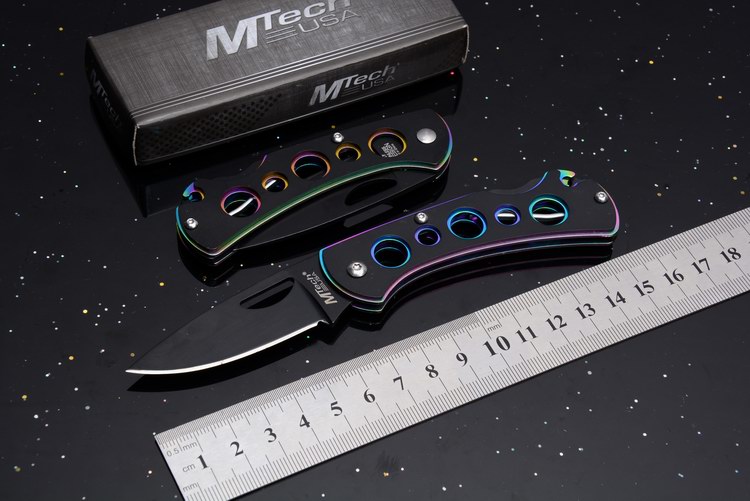 

NEW MTECH MT-427 Tactical Folding Knife Aluminum Handle Outdoor Camping Hunting Survival Pocket Knife Military Utility EDC Tools Keychain